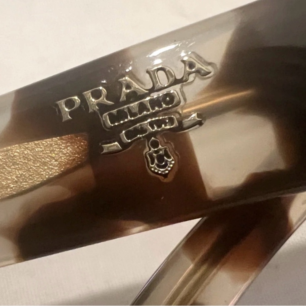 Prada Tortoise Shell Eyeglasses - image 6